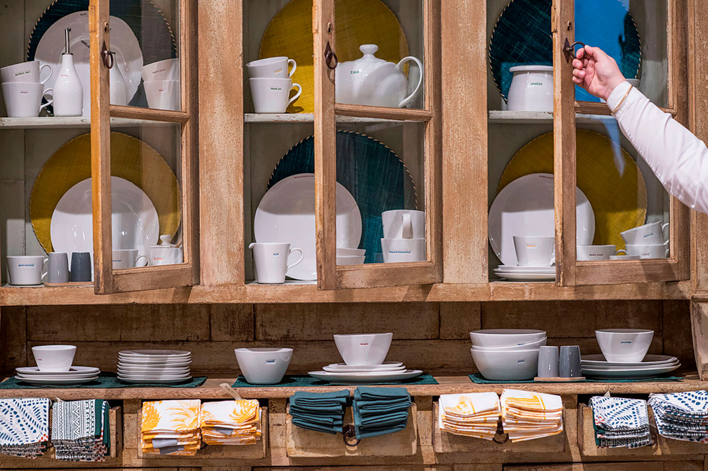 Stylish dining room tables and chairs.