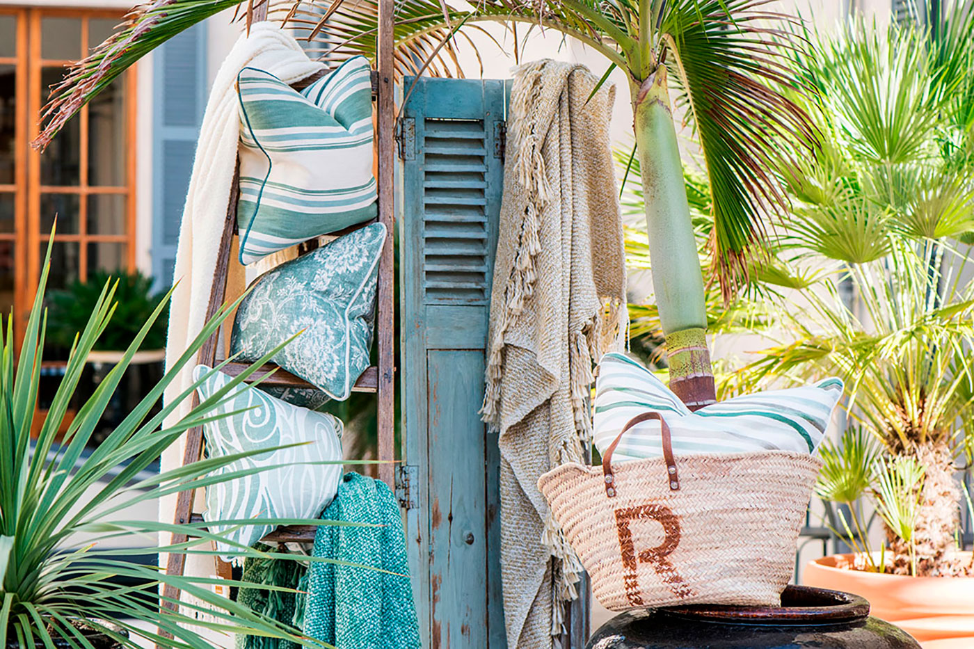 High-end fabrics and rugs for home interiors.